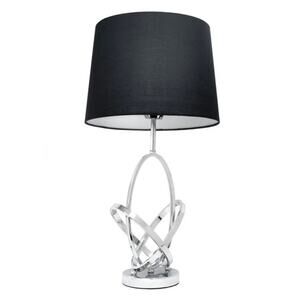 Elegant table lamp *NEW* Black & Silver
